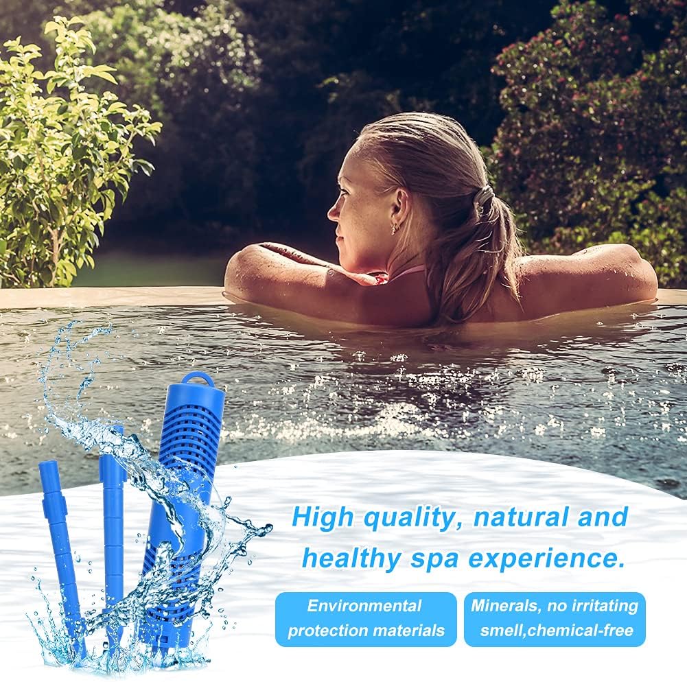 2 Filtros Spa Mineral Cartucho 4 Meses Universal Azul