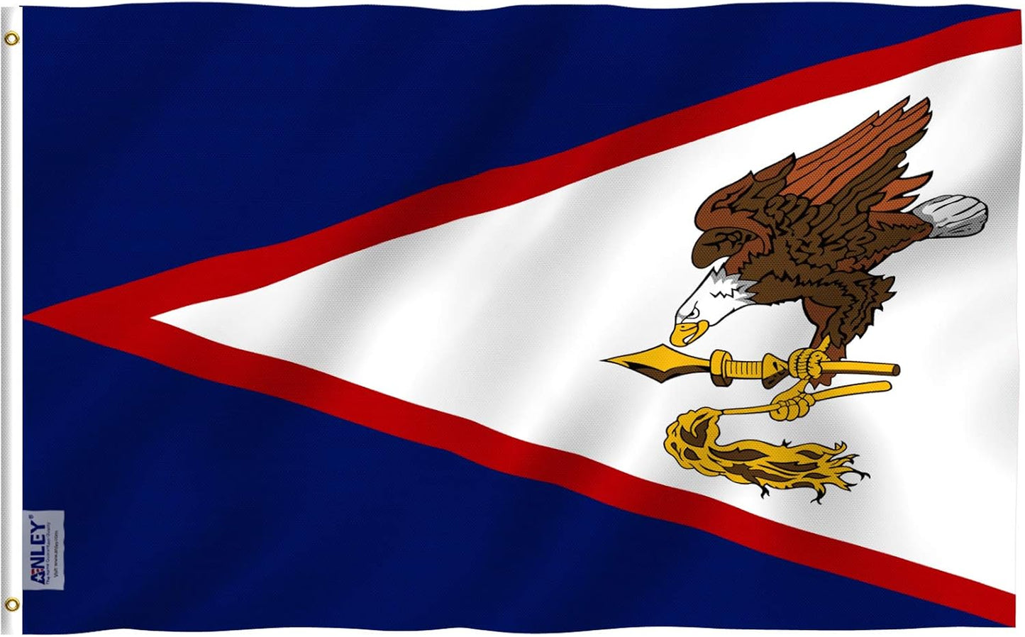 Bandera Samoa Americana 3x5ft Poliéster Ojales Latón