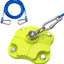 Estaca y cable amarre perro 30pulg 200lb doble giro