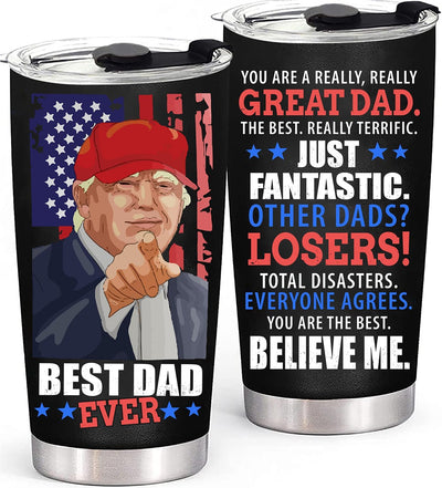 Vaso 20oz regalo para papá hijo hija navidad cumpleaños