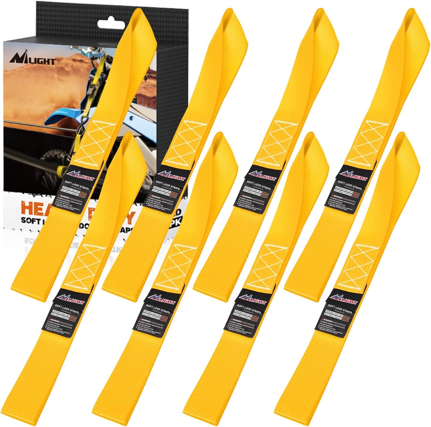 Correas amarre motocicleta 1.7x17 12000lb resistencia 8PK