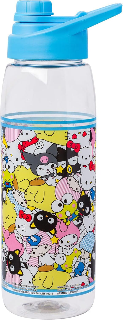 Botella agua Hello Kitty con tapa rosca 833ml