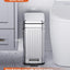 Cubo basura 10L acero inox con pedal para perros