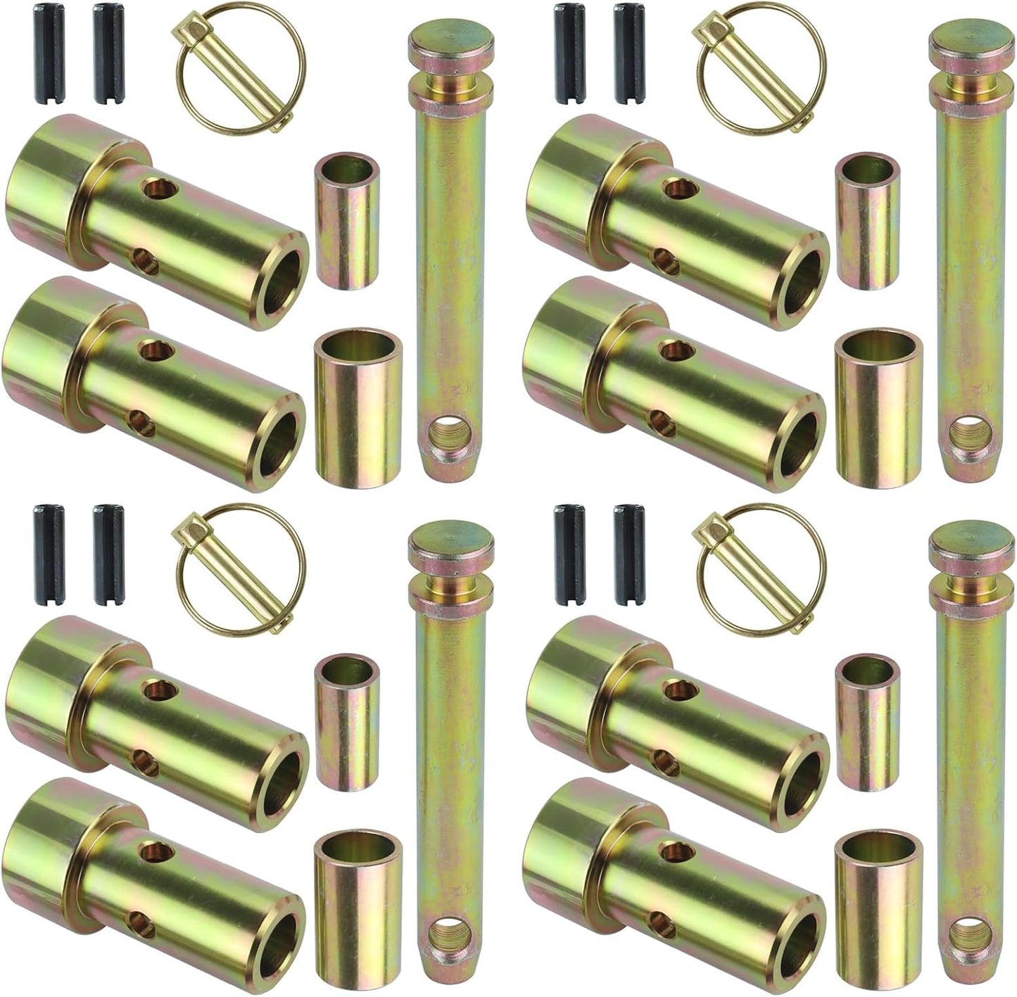 4 Pack Kit Bujes Adaptador Enganche Rápido Cat 1