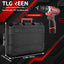 Set 138 Pzas Taladro Inalámbrico 12V 2 Velocidades