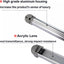 Lámpara LED 9pulg 6000K 12/24V con interruptor