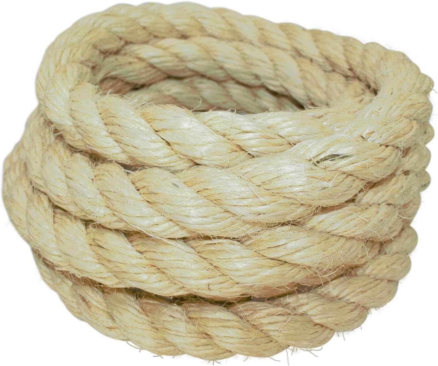 Cuerda sisal trenzada 3/16" resistente humedad rascador