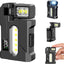 Linterna EDC recargable 500lúmenes mini con clip magnético