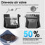 60 Bolsas Café Válvula 5oz Almacenamiento Diamante