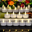 Velas eléctricas parpadeantes sin llama 200h pack