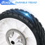 Rueda transmisión trasera 8pulg cortacésped 21.7-22pulg set 2