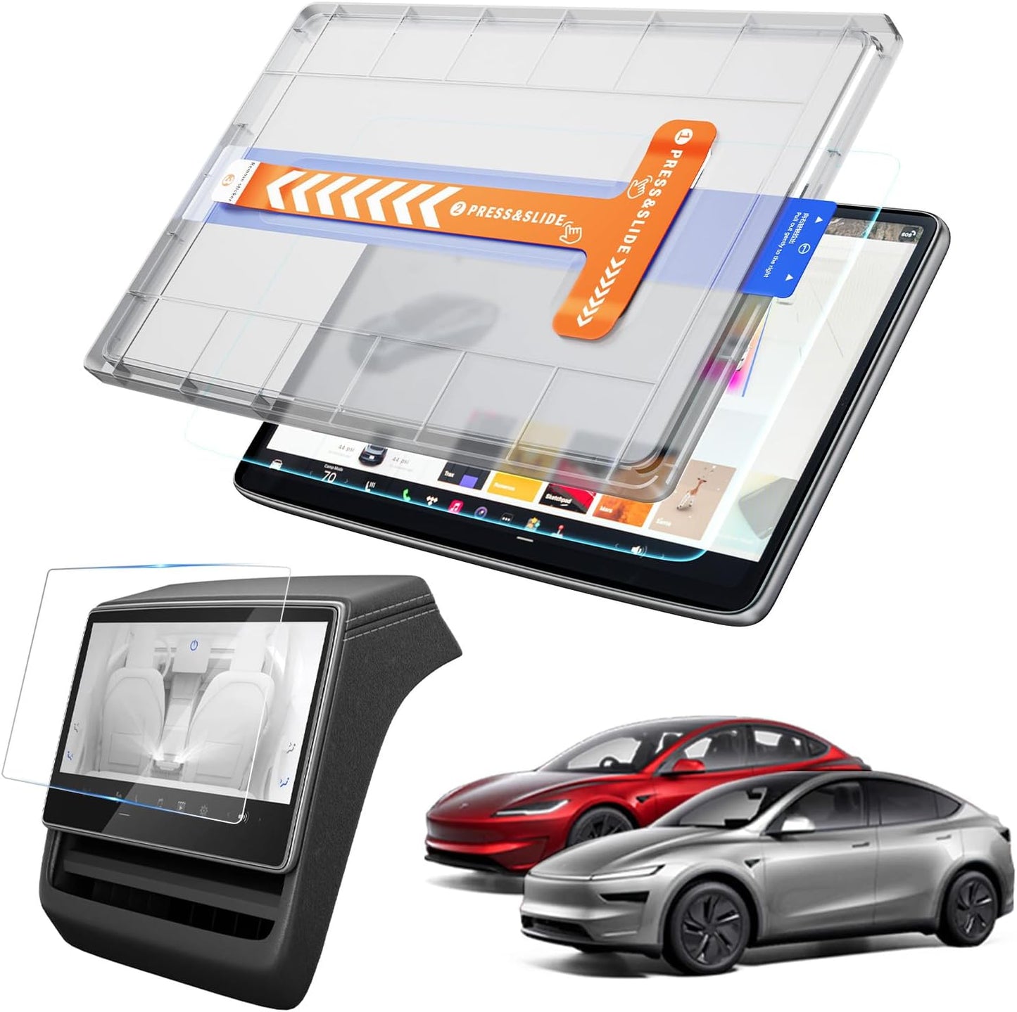 Protector pantalla 15.4pulg Tesla Model Y 2024-26 antirreflejos
