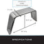 Rueda 15pulg guardabarros remolque aluminio placa diamante