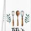 Toallas de cocina rústicas Titi's para regalo de Navidad y cumpleaños