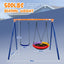 Set columpios metal 500lb patio 2en1 32pulg