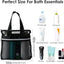 2 Pzas Bolsa Ducha Malla con Cremallera Colgante