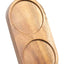 Molinillo sal y pimienta soporte pimienta retro comp madera
