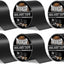 Cinta butilo 4pulg x16ft impermeable para cubierta caravana