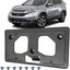 Soporte placa matrícula Honda CR-V textura negra