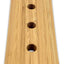 Paleta bambú 1/2pulg con orificios flujo aire duradera liso