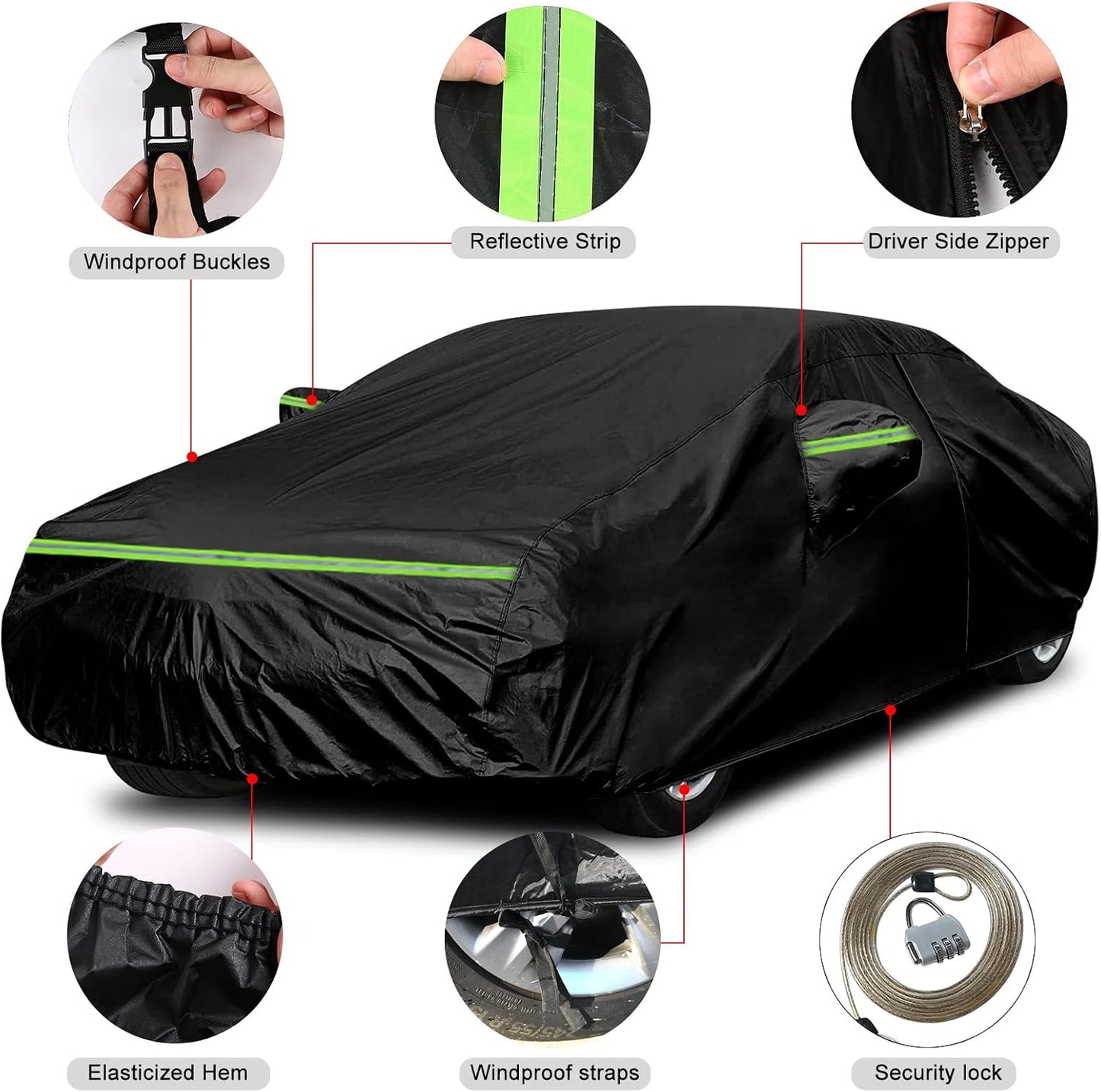 Funda impermeable para Chevy Corvair 1960-69 clásico