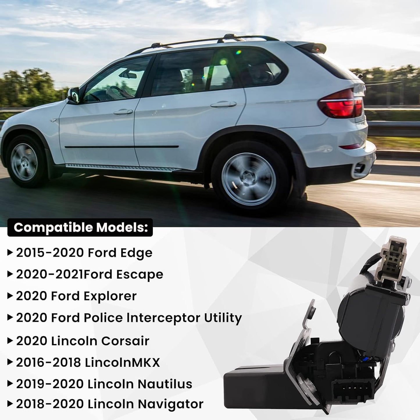 Actuador puerta trasera Ford Escape Edge Navigator 15-21