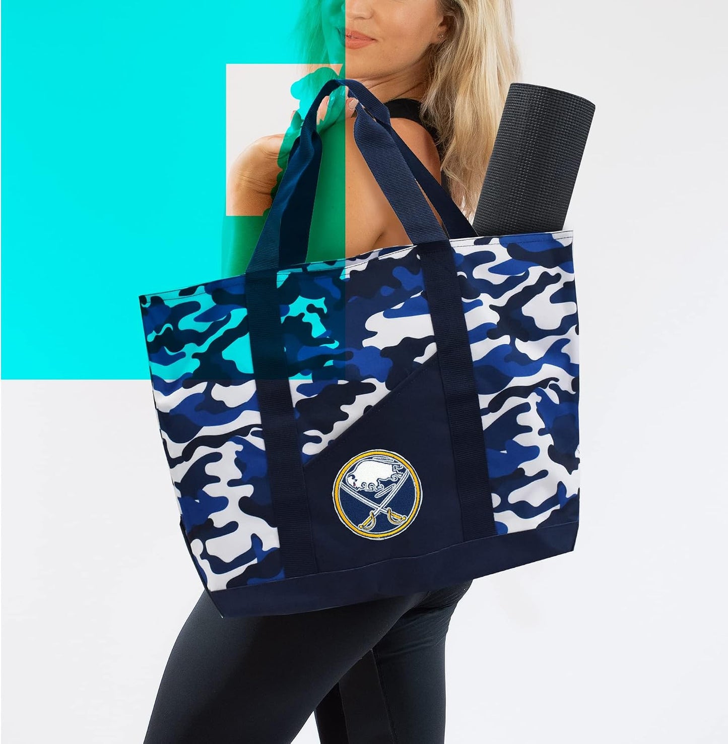Bolso camuflaje unisex NHL 16.5x9x16