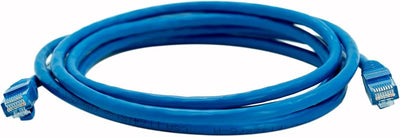 Cable Cat 6 Ethernet 10 Gbps 7ft azul