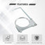 Colgador escape universal 2 Pzas abrazadera tubo 3.5