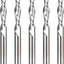 Set 5 brocas enrutador CNC corte descendente 1/4pulg