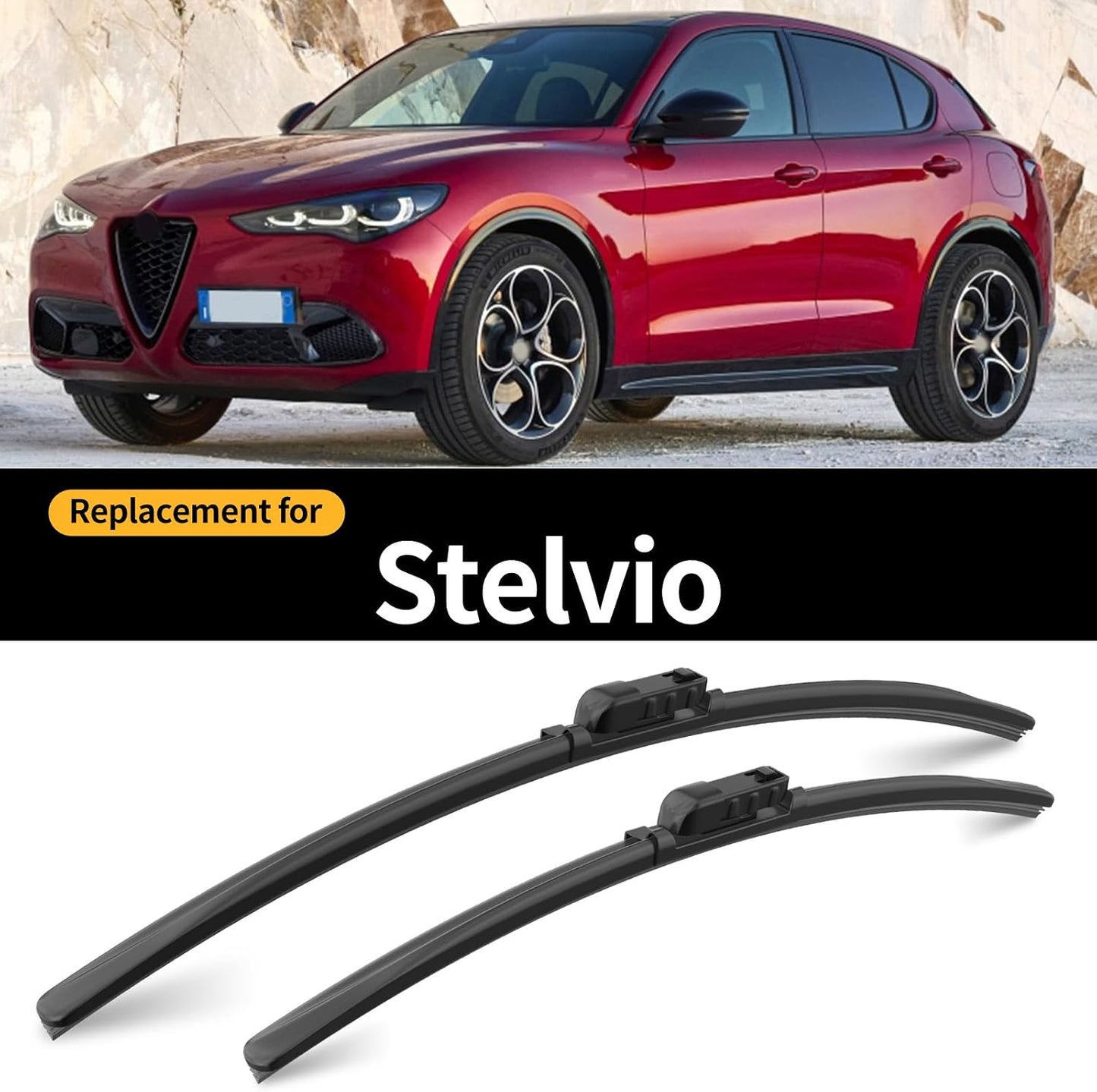 Repuesto limpiaparabrisas Alfa Romeo Stelvio todas estaciones