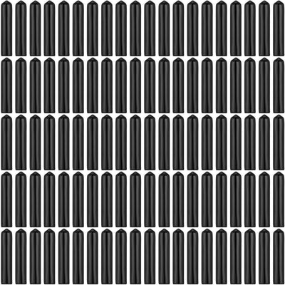 100 Tapas Goma Negra para Botellas Licor Dispensador