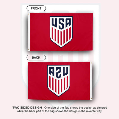 Bandera fútbol EE.UU. 3x5ft USMNT para interiores
