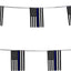 Bandera policía EE.UU. 100ft poliéster decoración