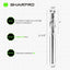 Broca enrutador espiral 1/4pulg corte ascendente 2-1/2pulg