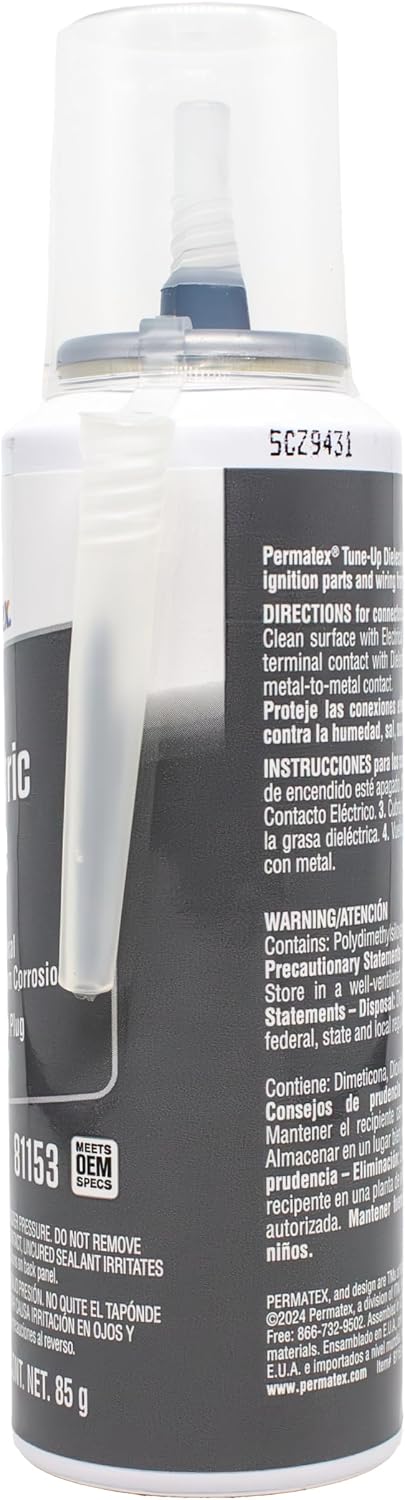 Grasa dieléctrica para bujía y conector 4g 3oz pack 1