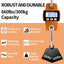 Báscula colgante digital 660lbs impermeable para pesca y granja