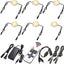 Kit luz armario cocina 110V control remoto 6 luces blanco