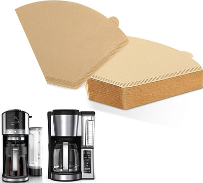 4 Filtros de Café Papel Sin Blanquear para Cafetera Ninja 100 Pzas