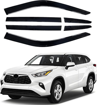 6 Pzas Viseras Laterales Toyota Highlander 20-25