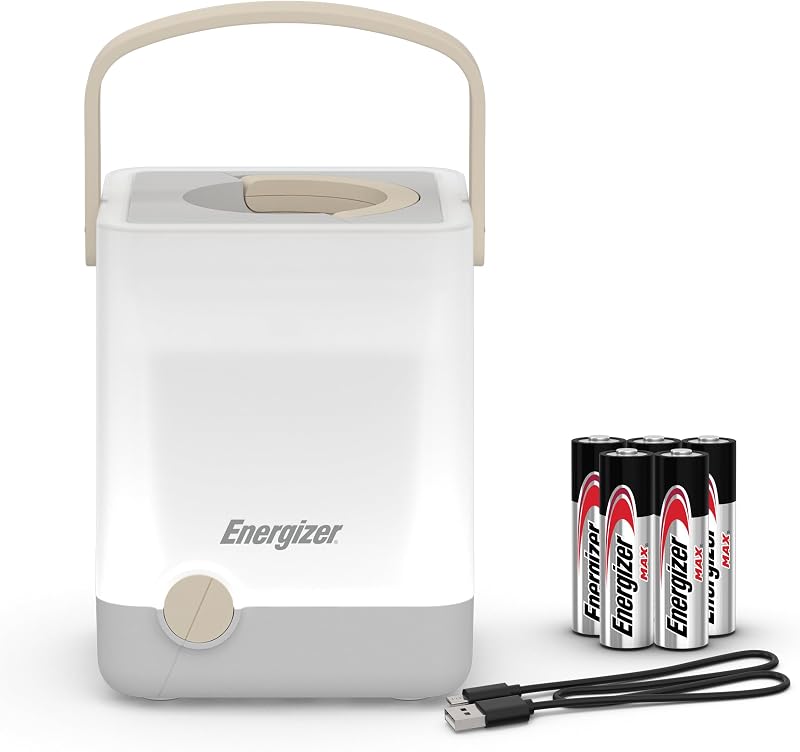 Linterna camping X1000 doble alimentación recargable IPX4