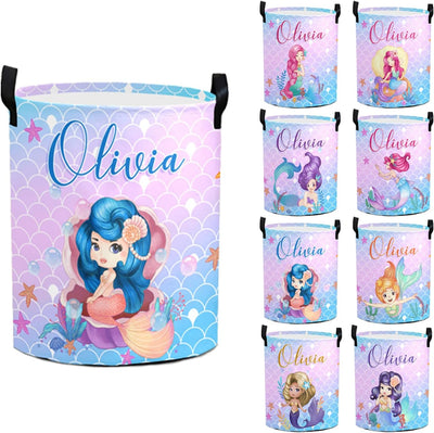 Cesta lavandería personalizada para niñas y bebés estilo 08