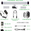 Luz LED cocina enchufable con interruptor 4 paneles