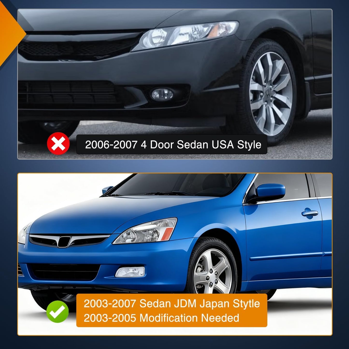 Luces antiniebla comp Honda Accord 04-08 Acura TL H11 55W