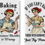 Juego de 2 trapos de cocina vintage para ama de casa y regalo de inauguración