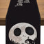 Camino mesa Halloween calavera luna 13x72pulg
