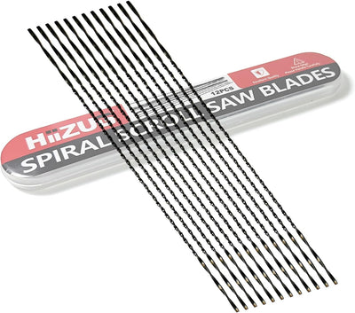 Hojas sierra espiral 5pulg corte madera 12uds