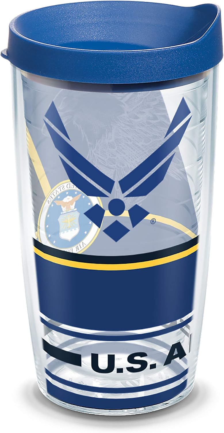 Vaso térmico doble pared Air Force 16oz clásico
