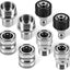 Kit adaptadores conexión rápida M22 a 3/8 lavadora presión
