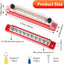 Barra bus 12V 150A 1/4" terminales anillo RV